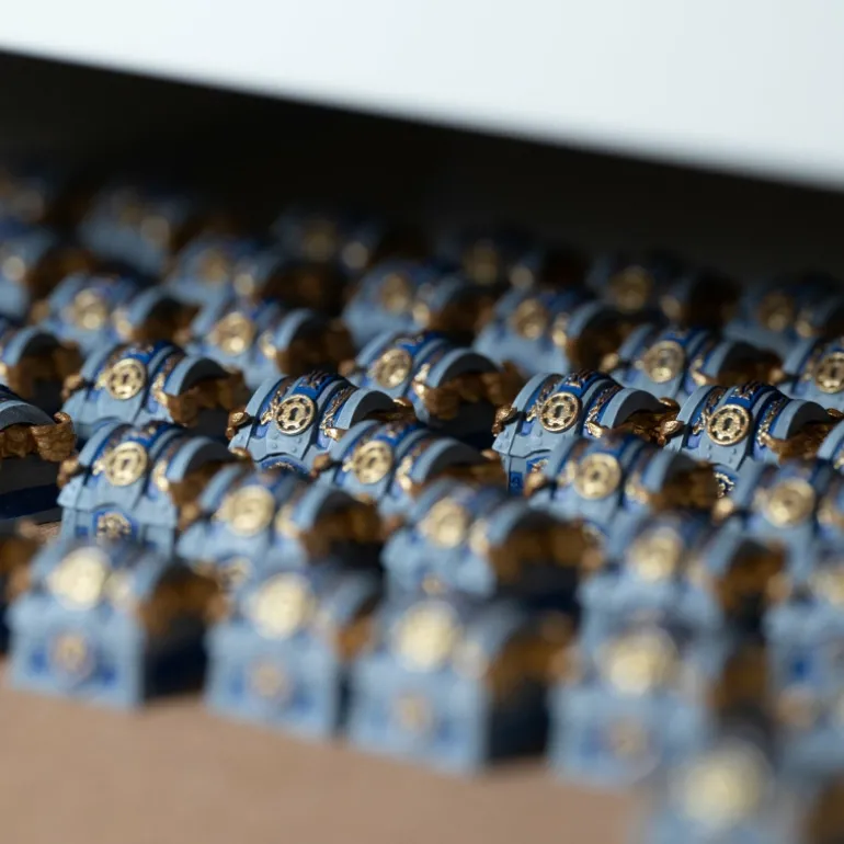 Clackeys World of Warcraft Alliance Chest Artisan Keycap