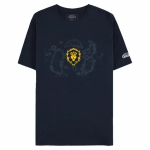 Difuzed World of Warcraft Azeroth Alliance Navy T-Shirt