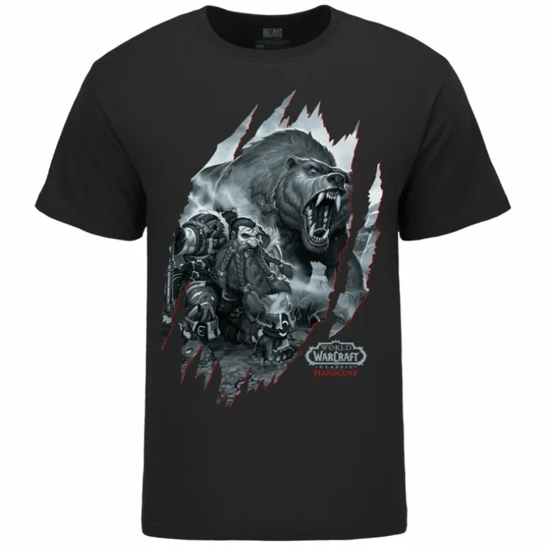 LGM World of Warcraft Classic Hardcore Black T-Shirt