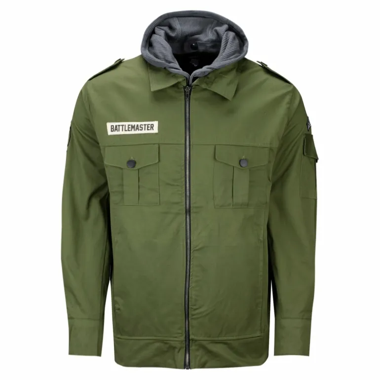 JINX Inc World of Warcraft Green Zip-Up Fatigue Jacket