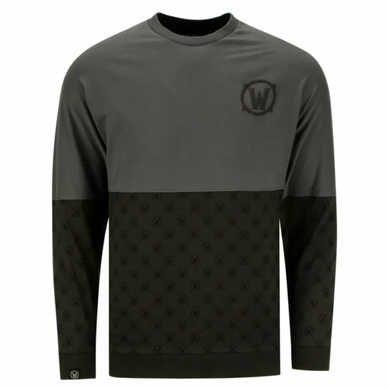 Thunderwear World of Warcraft Grey Billboard Long Sleeve T-Shirt