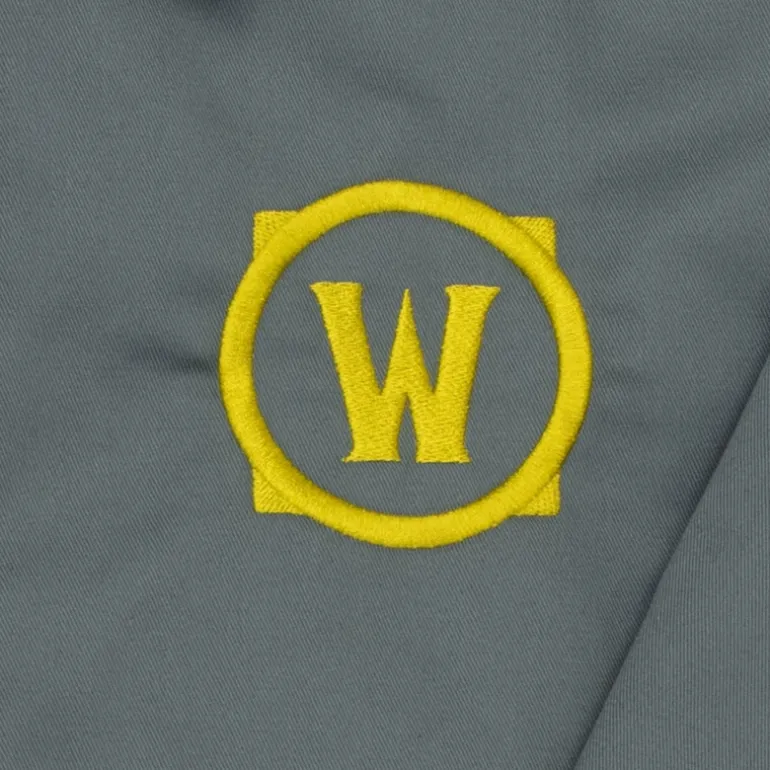 Thunderwear World of Warcraft Grey Zip-Up Work Jacket