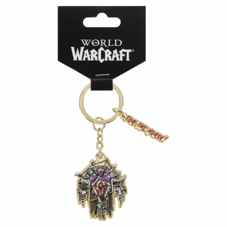 Blizzard Gear Store World of Warcraft Horde Crest Keychain