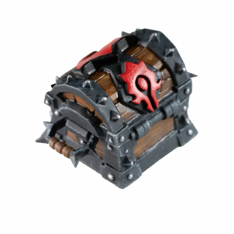 Clackeys World of Warcraft Horde Chest Artisan Keycap