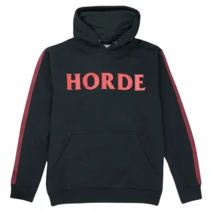 Fortune Fashion World of Warcraft Horde Strength Black Pullover Hoodie