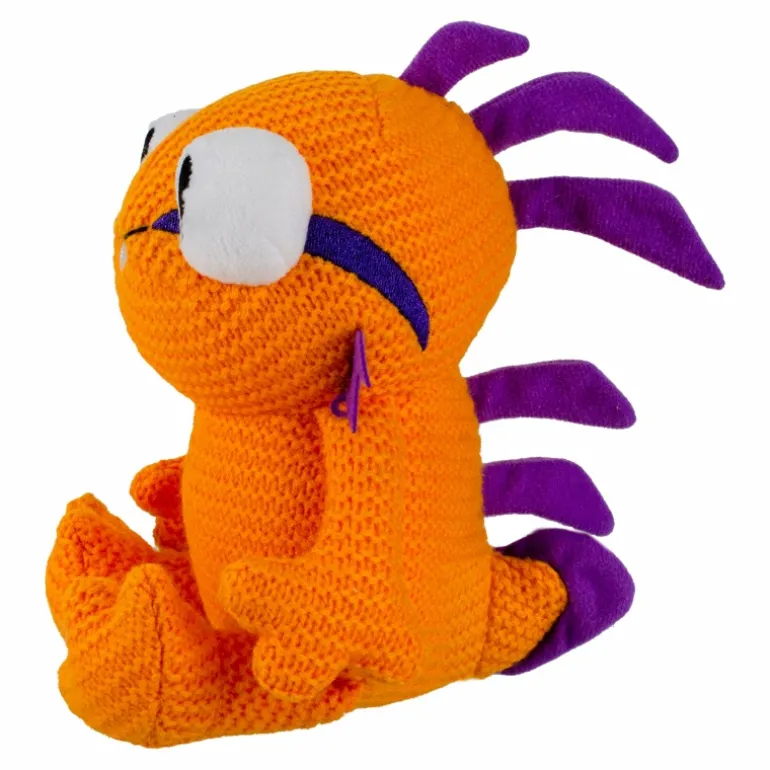 Snap Creative World of Warcraft Knit Orange Murloc 9" Plush