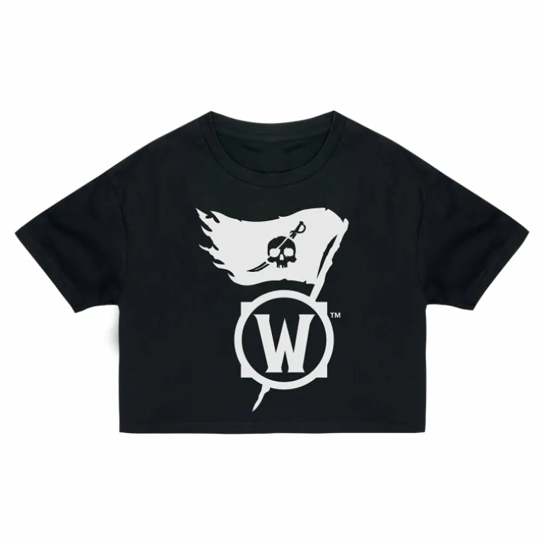 Women LGM World of Warcraft Plunderstorm Women's Cropped T-Shirt