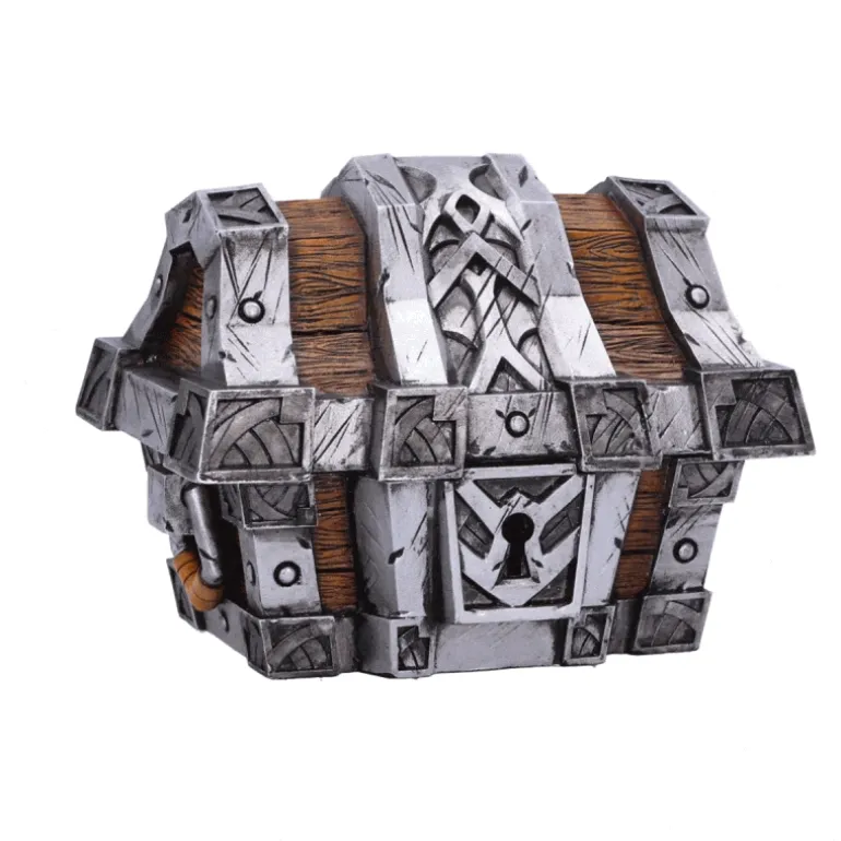 Nemesis Now World of Warcraft Silverbound Treasure Chest Box
