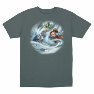 LGM World of Warcraft Snow Fight Grey T-Shirt