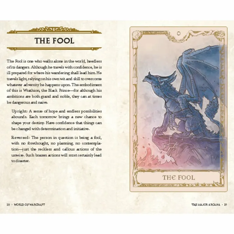 Insight Editions World of Warcraft: The Official Tarot Deck and Guidebook