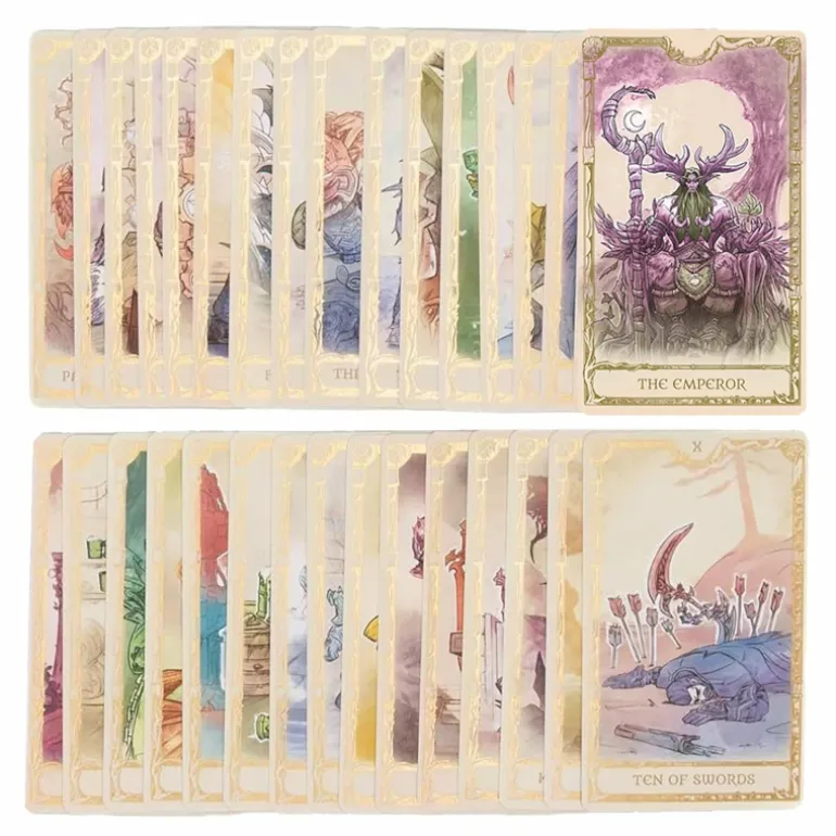 Insight Editions World of Warcraft: The Official Tarot Deck and Guidebook