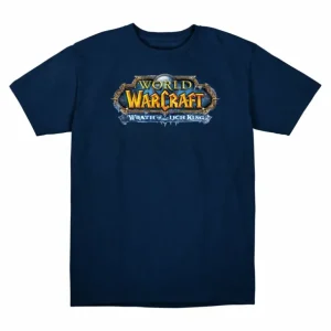 LGM World of Warcraft: Wrath of the Lich King Logo Navy T-Shirt